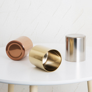 stainless steel cylinder pen holder, view 7 - MRSLM