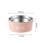 silicone non-slip pet bowl, view 4 - MRSLM