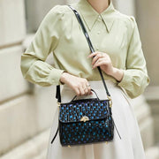 handmade genuine leather handbag, view 7 - MRSLM