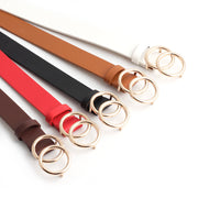 minimalist alloy buckle belt, view 7 - MRSLM
