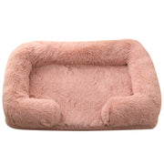 Plush round donut pet bed, view 9 - MRSLM