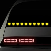 reflective heart-shaped stickers, view 15 - MRSLM