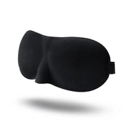 3D contoured memory foam eye mask, view 3 - MRSLM