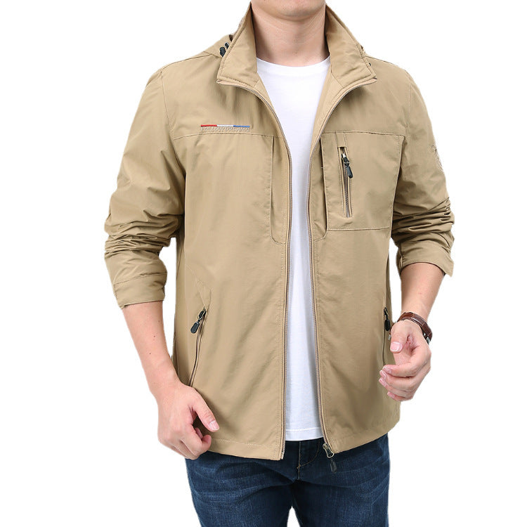 men's nylon shell jacket, view 2 - MRSLM