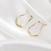 freshwater pearl earrings 925 silver, view 3 - MRSLM