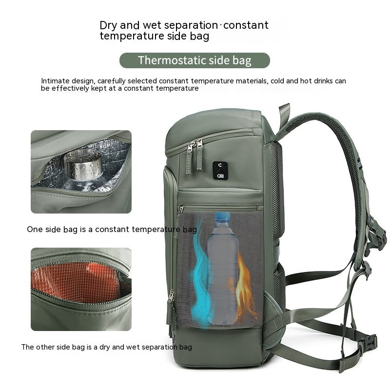 outdoor travel backpack, view 7 - MRSLM