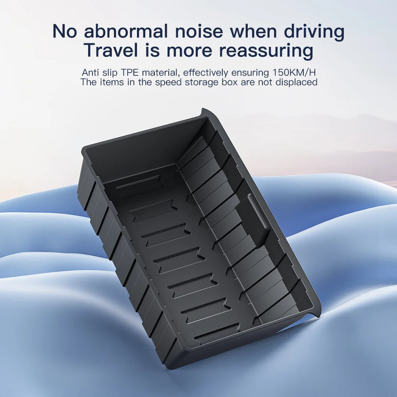 under seat storage box for Model Y, view 4 - MRSLM