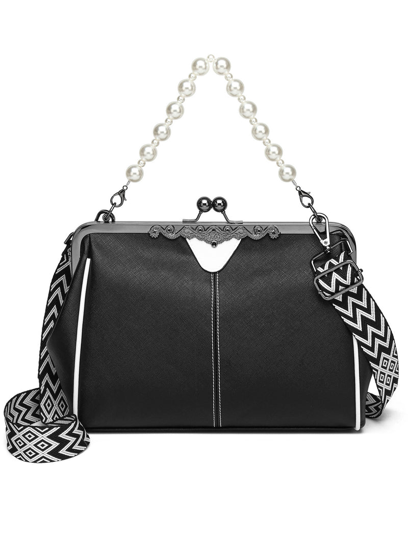 dumpling flap crossbody bag, view 3 - MRSLM