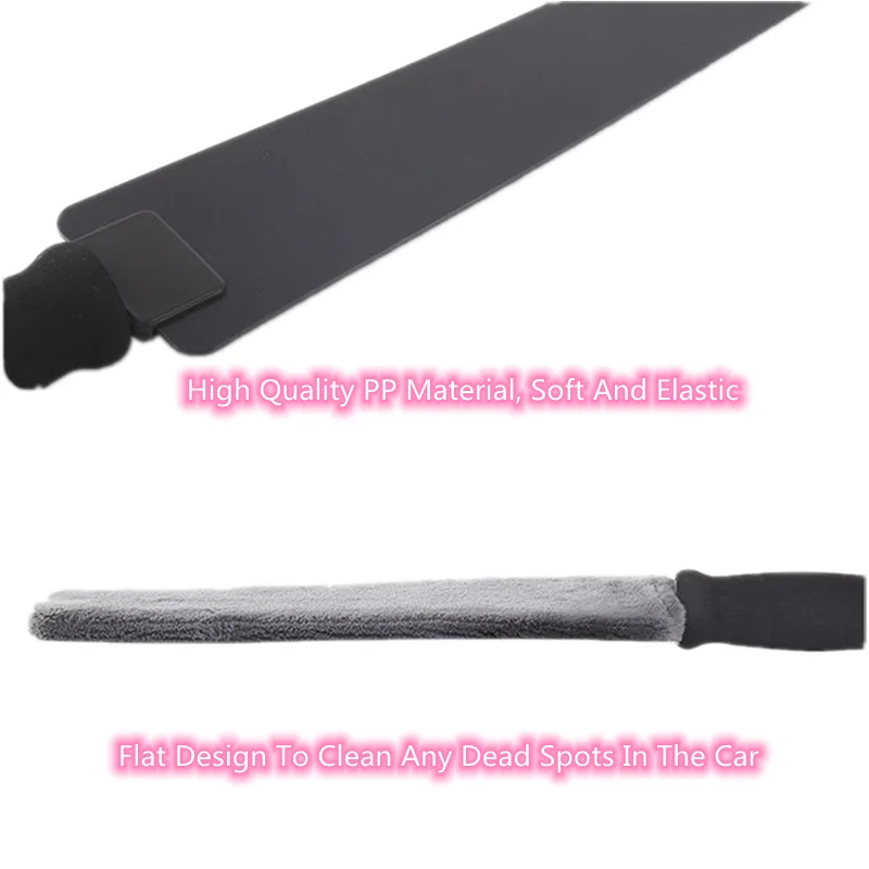 car interior microfiber detailing brush, view 5 - MRSLM