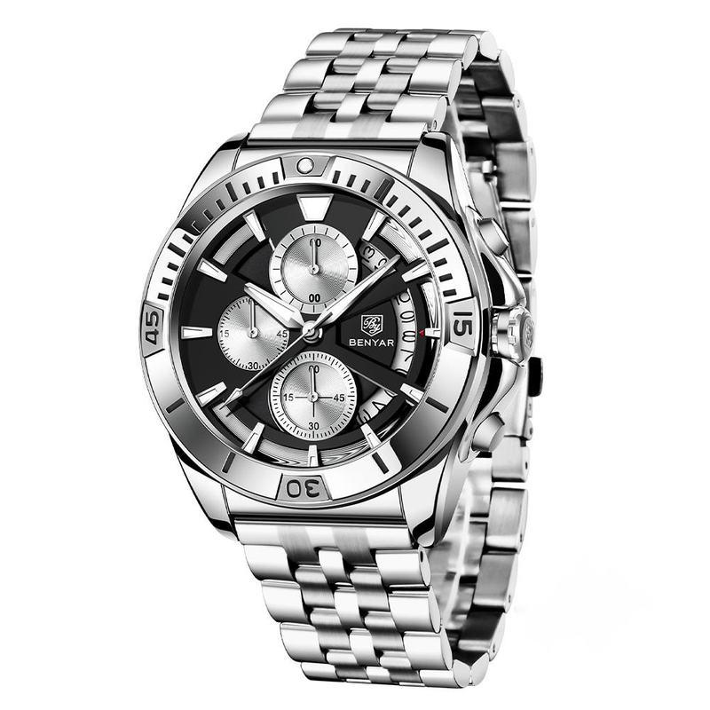 men's sports quartz watch, view 2 - MRSLM