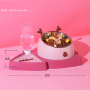 anti-overturning double pet bowl, view 2 - MRSLM
