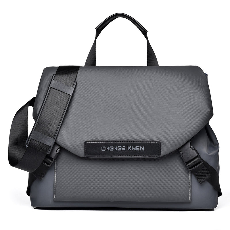Men's Oxford messenger bag, view 4 - MRSLM