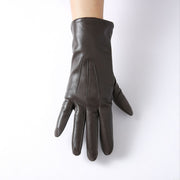 women's goat leather touch screen gloves, view 4 - MRSLM