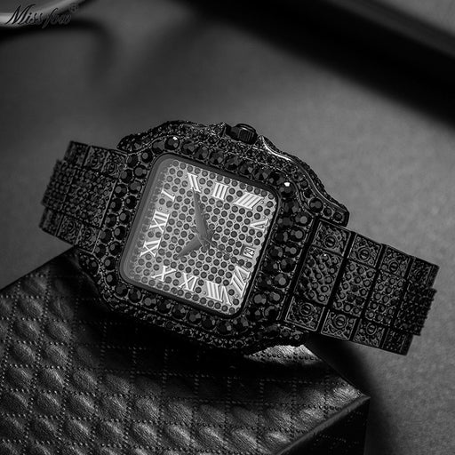 hip hop quartz wrist watch - MRSLM