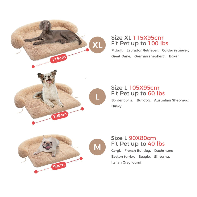 winter dog bed mat with portable kennel, view 9 - MRSLM