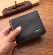 slim PU leather wallet, view 7 - MRSLM