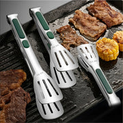 non-slip stainless steel food tongs - MRSLM