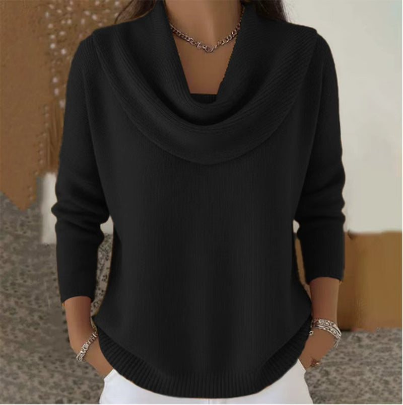 women's loose pullover sweater, view 9 - MRSLM