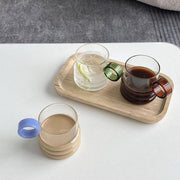 Ripple glass coffee cup, view 5 - MRSLM