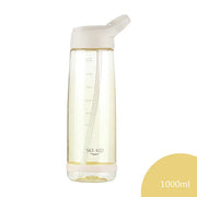 leak-proof straw water bottle, view 2 - MRSLM