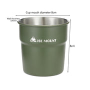 300ml stainless steel camping cup, view 5 - MRSLM