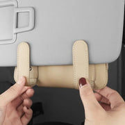 universal car sun visor glasses and accessories holder, view 8 - MRSLM