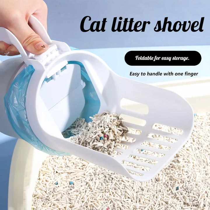 Cat Litter Shovel Scoop – Filter Clean Toilet Garbage Picker Pet Supplies Accessory