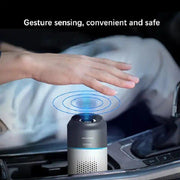 Portable mini HEPA car air purifier, view 7 - MRSLM