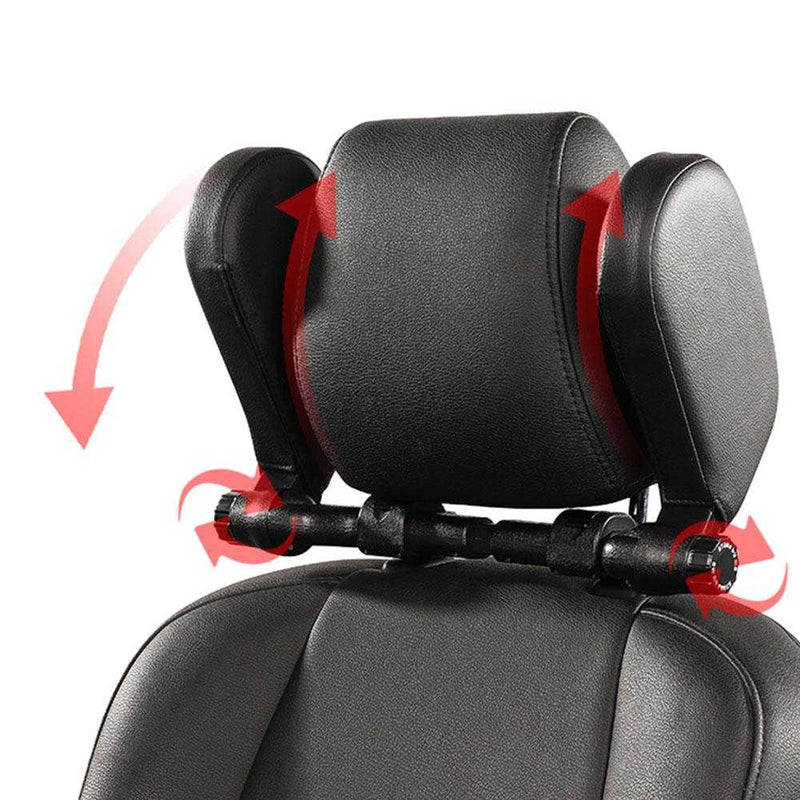 Car seat headrest pillow, view 4 - MRSLM