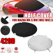 half car cover for mazda mx-5, view 4 - MRSLM