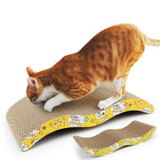 m-shape cat scratcher, view 4 - MRSLM