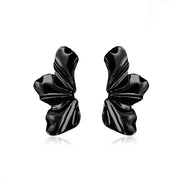 geometric stud earrings, view 3 - MRSLM