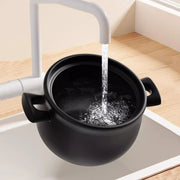 ceramic casserole cooking pot, view 5 - MRSLM