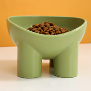 elevated high foot pet bowl, view 10 - MRSLM