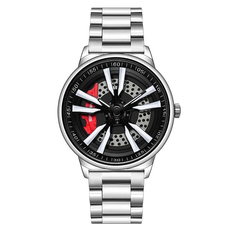 rotating wheel quartz watch, view 11 - MRSLM