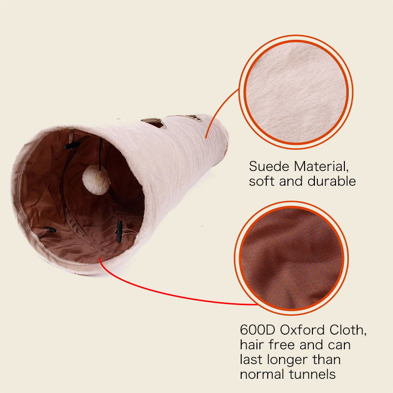 foldable cat tunnel, view 5 - MRSLM