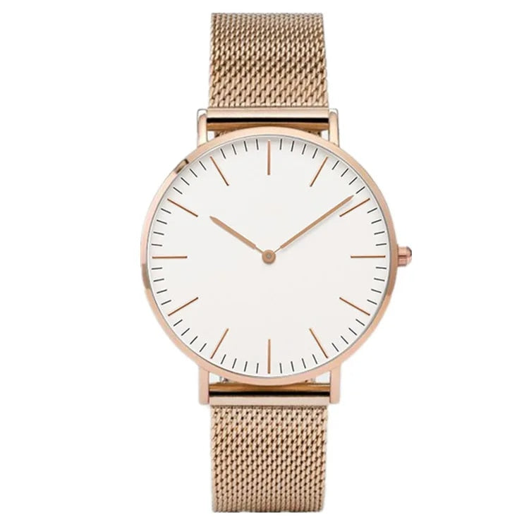 Rose gold women's bracelet watch, view 18 - MRSLM