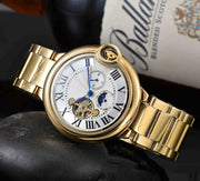 Men's automatic mechanical open flywheel watch, view 4 - MRSLM