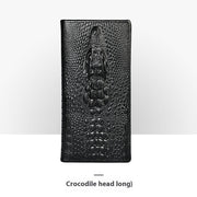 embossed leather wallet, view 15 - MRSLM