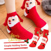 christmas magnetic couple socks - MRSLM