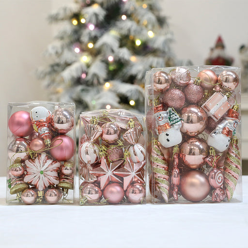 rose gold Christmas pendant set - MRSLM