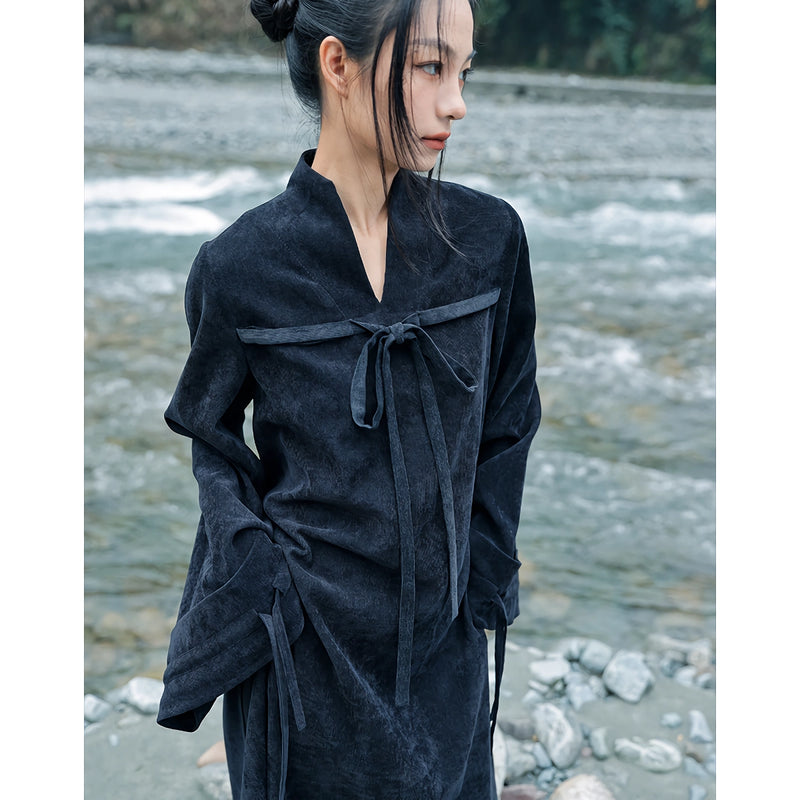 retro a-line dress, view 6 - MRSLM