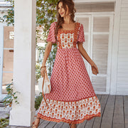 bohemian summer evening dress, view 5 - MRSLM