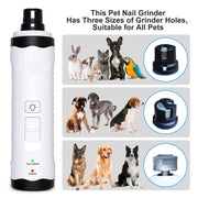 usb rechargeable pet nail grinder, view 5 - MRSLM