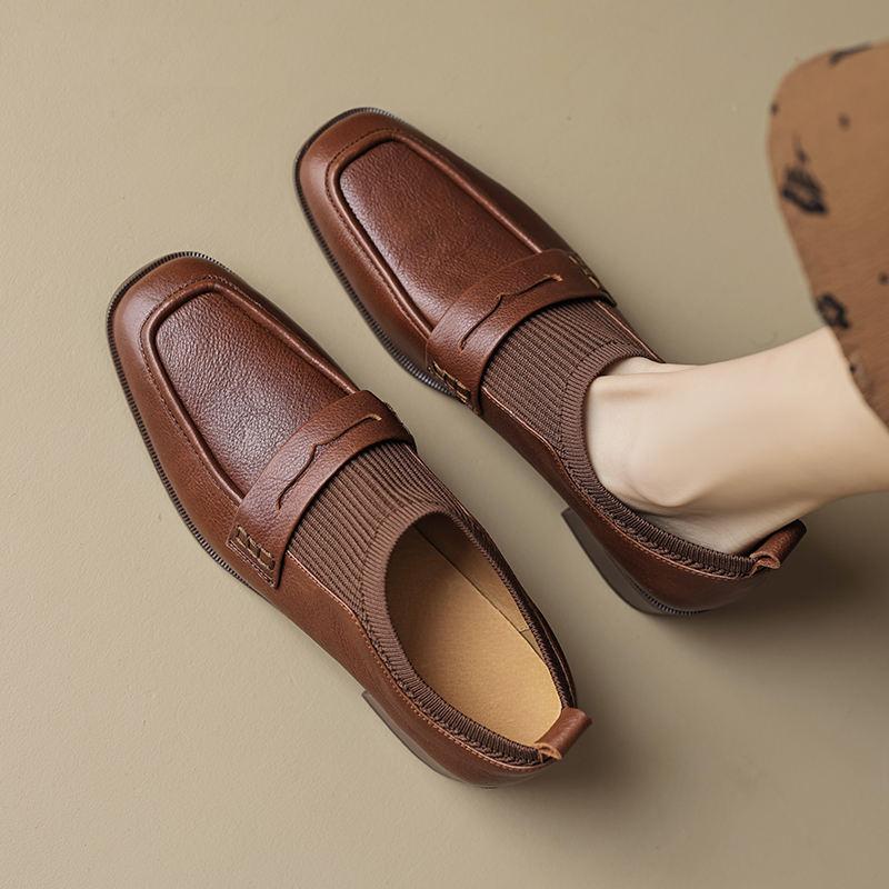 retro leather pumps - MRSLM