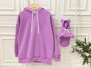 bear ear pet and owner matching hooded sweater, view 3 - MRSLM