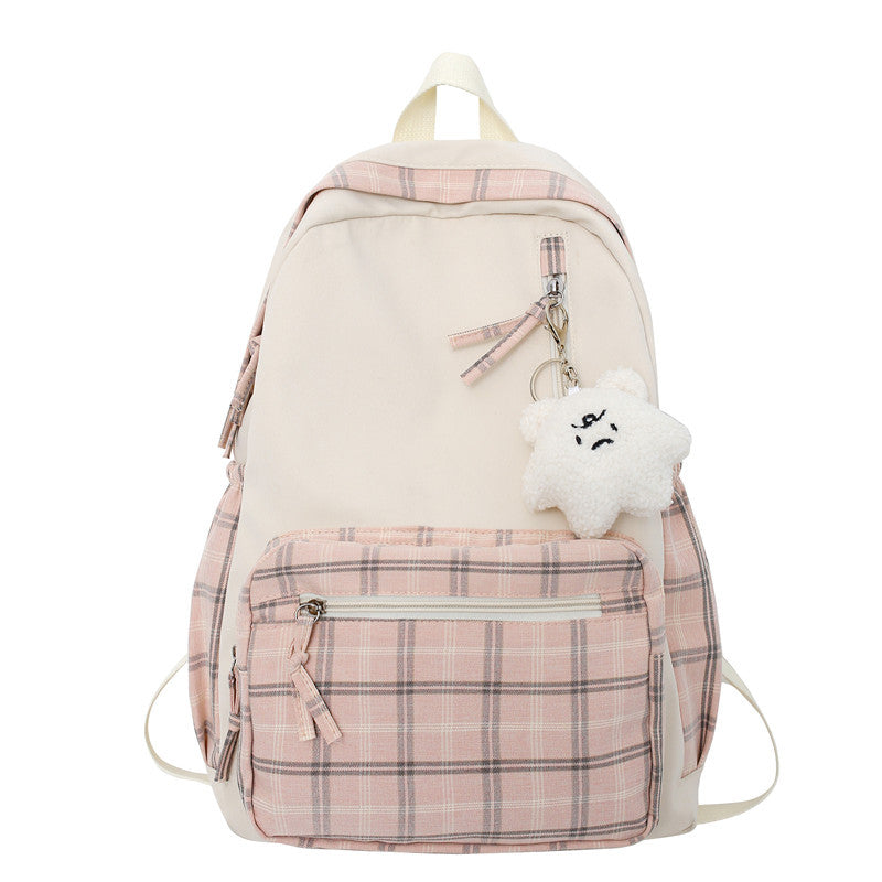Women's casual school backpack, view 5 - MRSLM