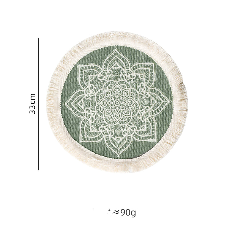 Nordic pattern placemat, view 4 - MRSLM