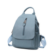women's genuine leather multi-layer backpack, view 12 - MRSLM