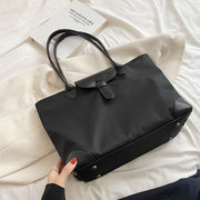 large Oxford cloth commuter tote bag, view 9 - MRSLM